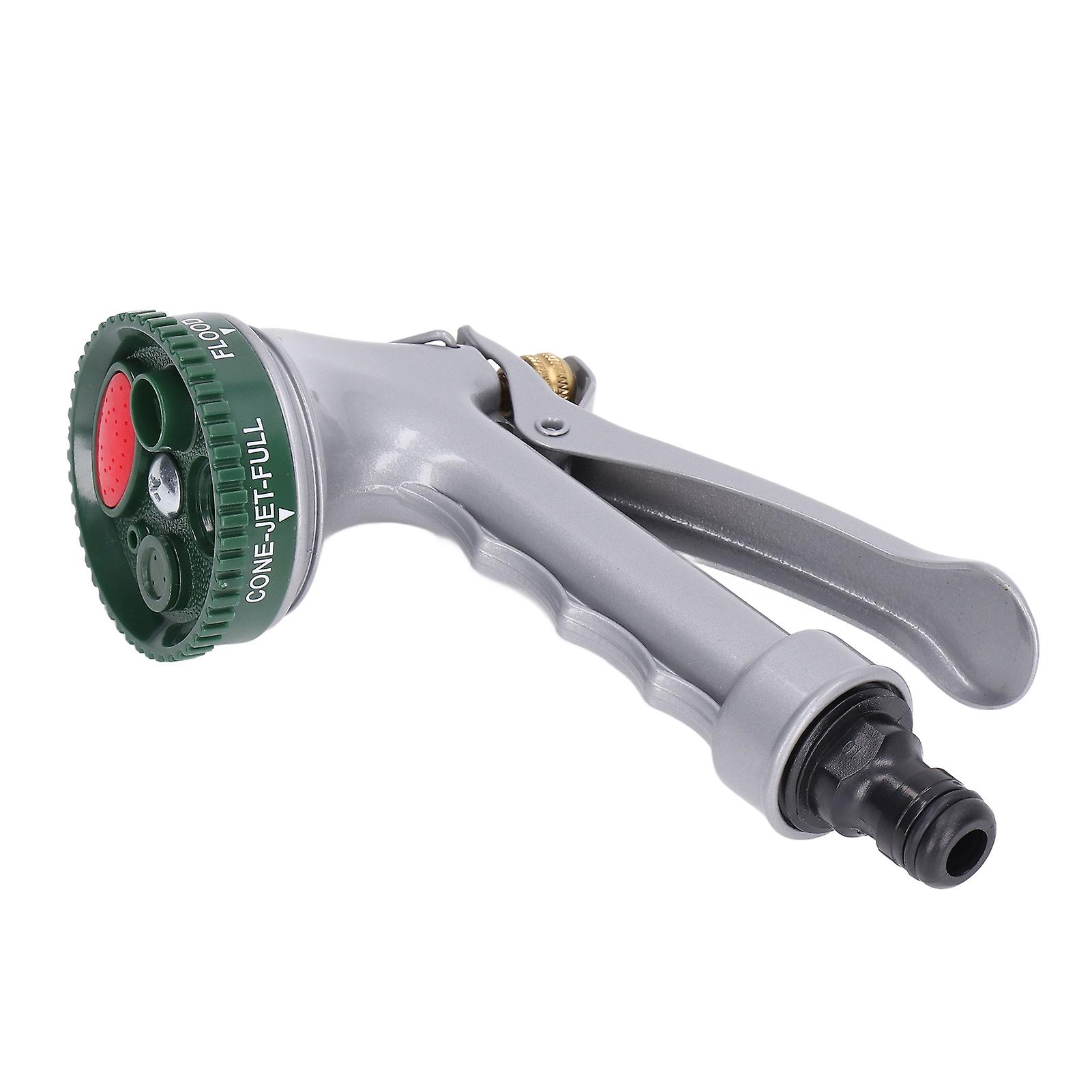 Garden Hose Nozzle Five Adjustment Modes Flexible Labor Saving Lock Design High Pressure Water Sprayer