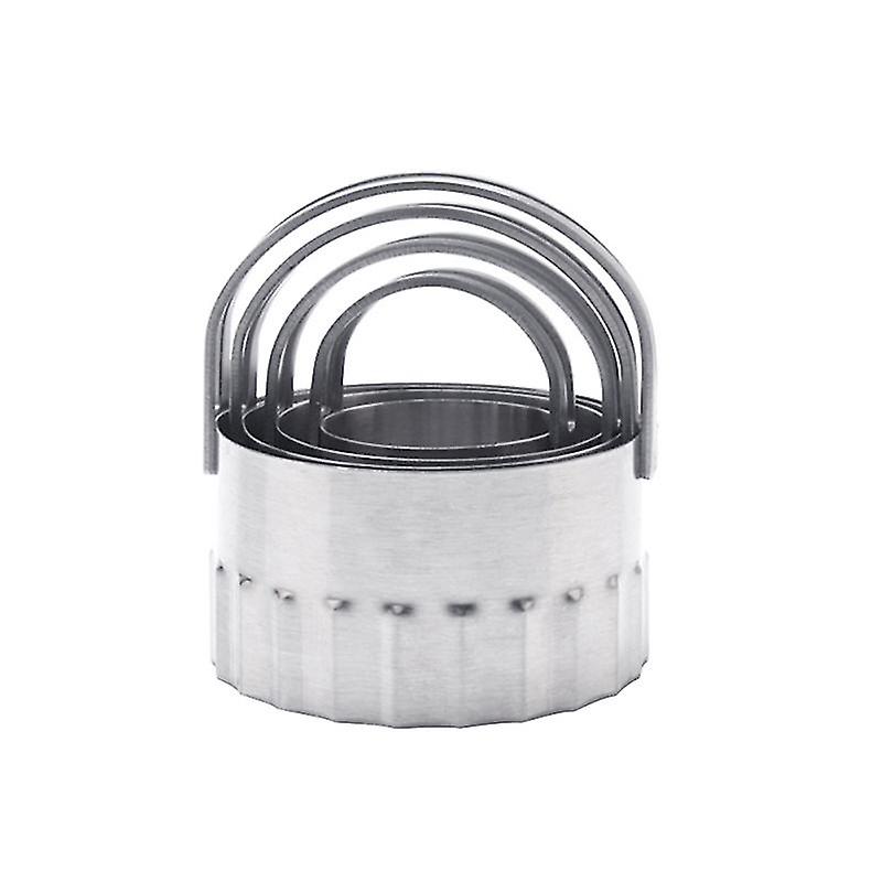 4pcs Stainless Steeel Mousse Cutter