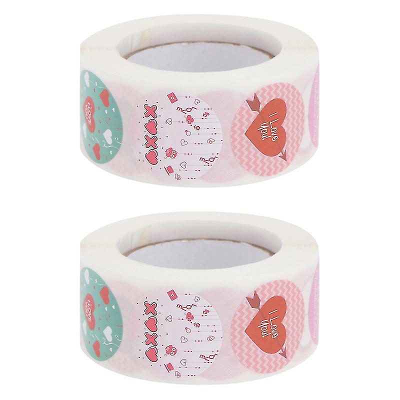 2rolls ملصقات الهدايا ديكور