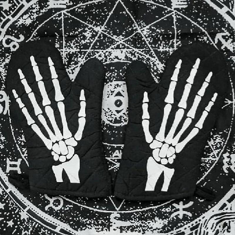 هيكل عظمي اليد مجموعة من فرن ميتس سعيد هالوين عشية العشاء شواء حزب المطبخ الديكور الخريف الخريف مزرعة هووسورمينغ هدية