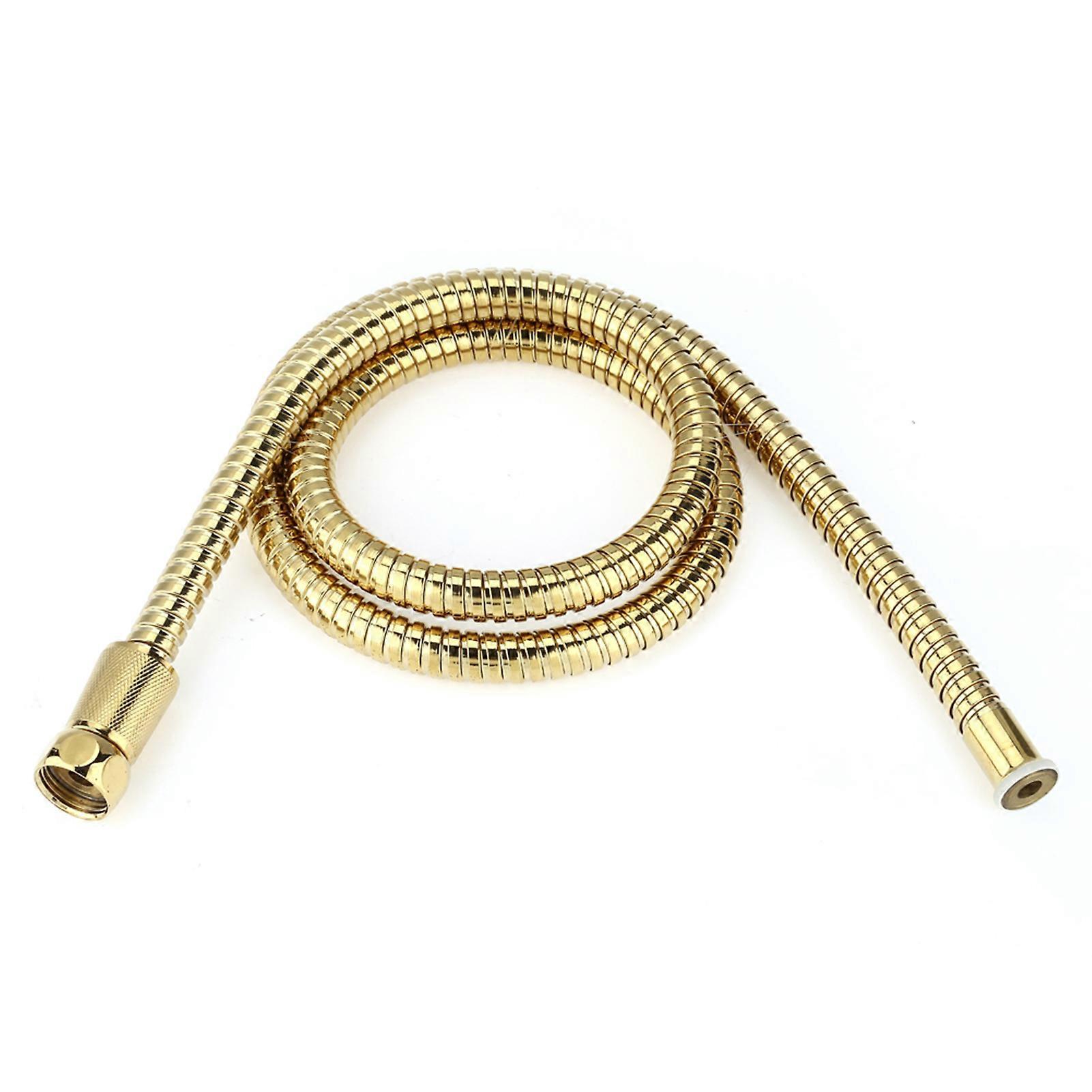 Solid Brass Wall Mounted Bidet Sprayer Kit, Gold, 120cm Hose