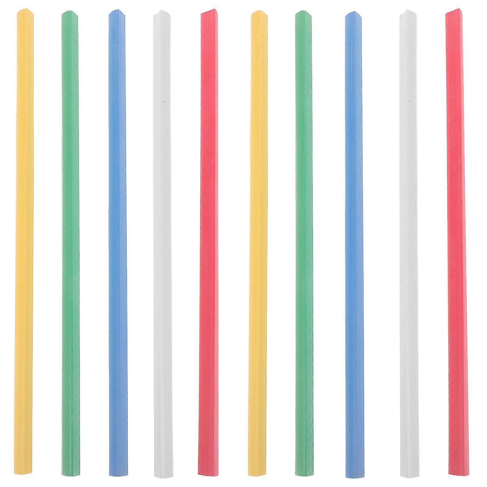 30Pcs Bookbinding Slide Binders Spine Bars Slide Grip Binding Bars Plastic Slide Binders