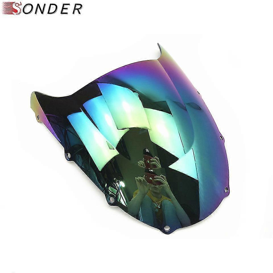 Black ABS Windshield Wind Screen For Kawasaki Ninja ZX-9R (1998