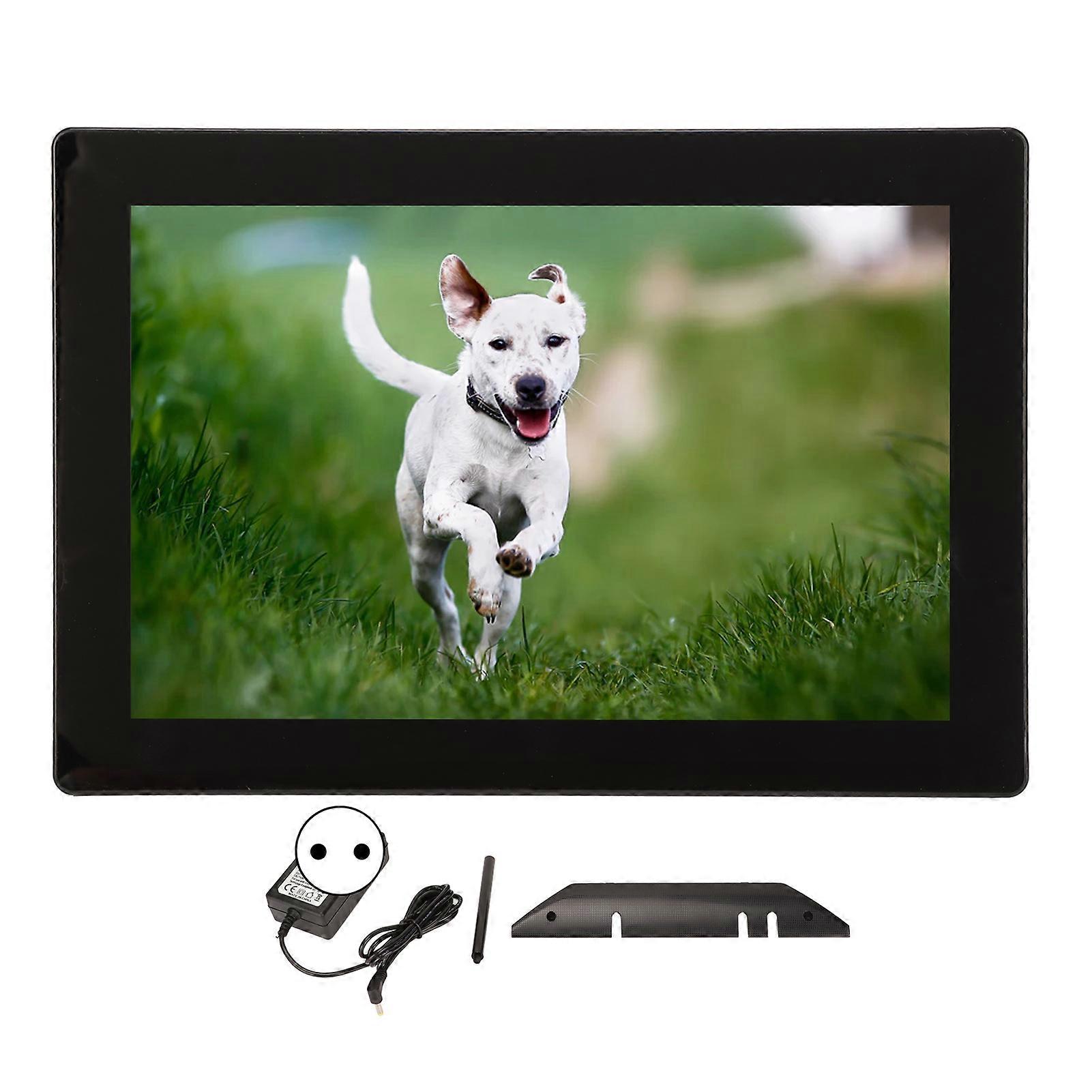 Digital Photo Frame Multifunction Smart 10.1 Inch Hd Ips Touch Screen Auto Rotation Electronic Picture Frame 100240v Eu Plug