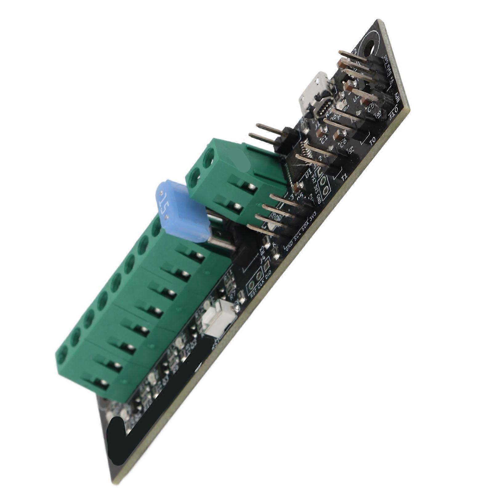 Für Voron V2.4 für Klipper Expander Board Interner Oszillator Thermistor Eingang PCB Material 3D-Drucker Steuerplatine