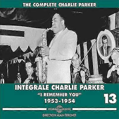 Integrale Charlie Parker Vol.13 1953-54 CD
