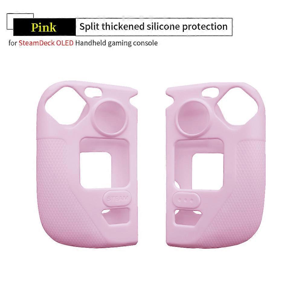 Fsw Soft Silicone Protect Case For Steam Deck Oled Game Console Protective Sleeve For Steamdeck Lcd Handheld Gaming Console Case
