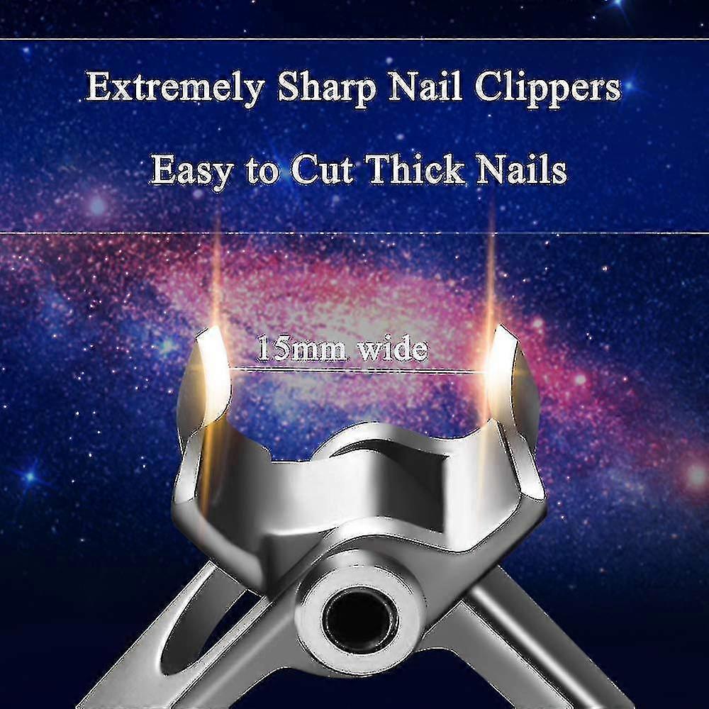Nail Clippers For Thick Nails-silver