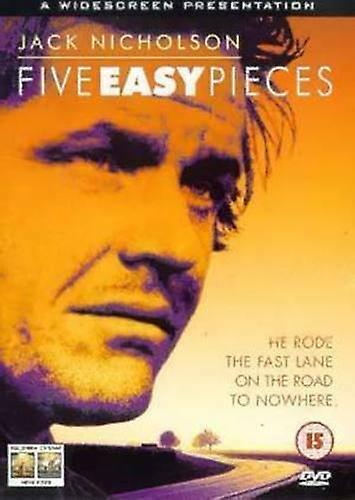 Five Easy Pieces DVD (2000) Jack Nicholson Rafelson (DIR) cert 15 - Região 2