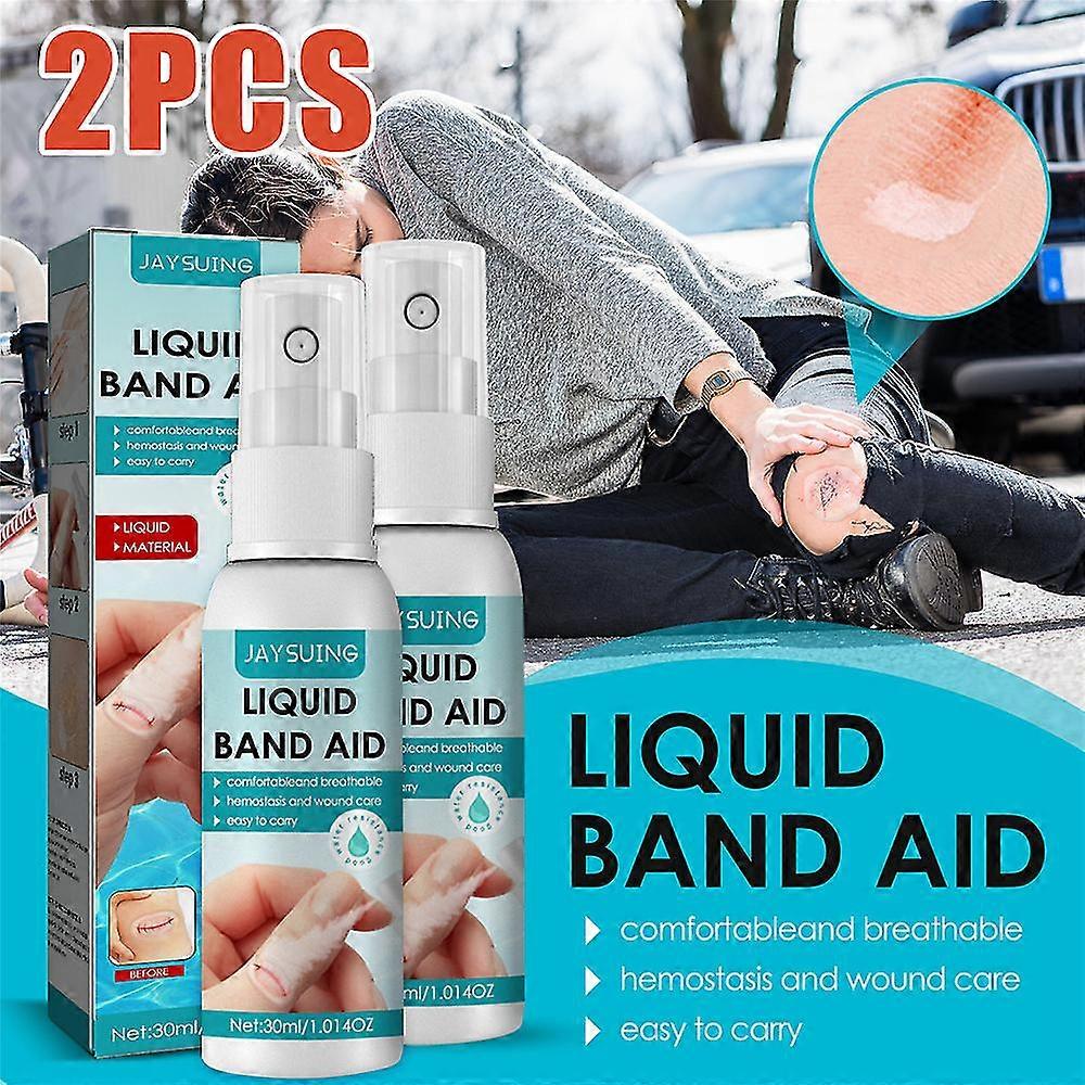 30ml תרסיס תחבושת נוזלית לעור עמיד למים פלסטר נוזלי תרסיס תיקון פצעים המוסטזיס