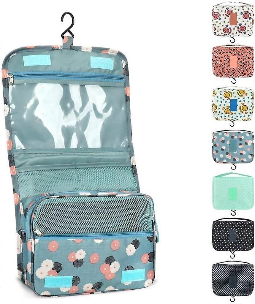 Borsa Toilette Da Viaggio Impermeabile - 4 Scomparti, Pieghevole, Per Uomo E Donna - Foto 2