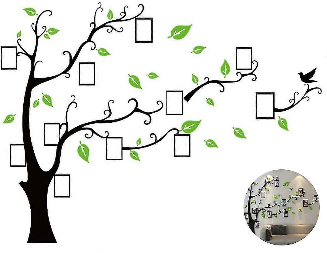 الجدار شارات شجرة 3D دي ملصق الحائط ملصق مع