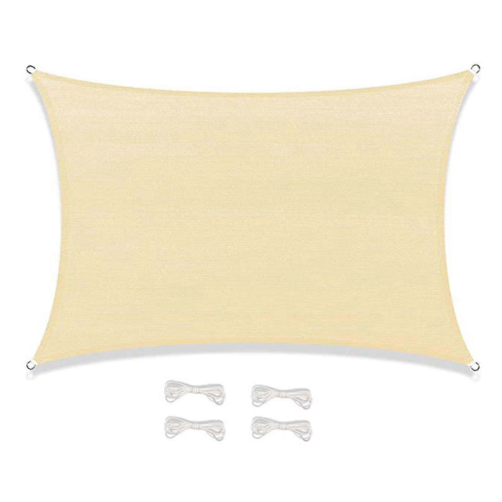 Quadrangular Sunshade Cover Portable Uv Protective Shade Sail For Patio Garden