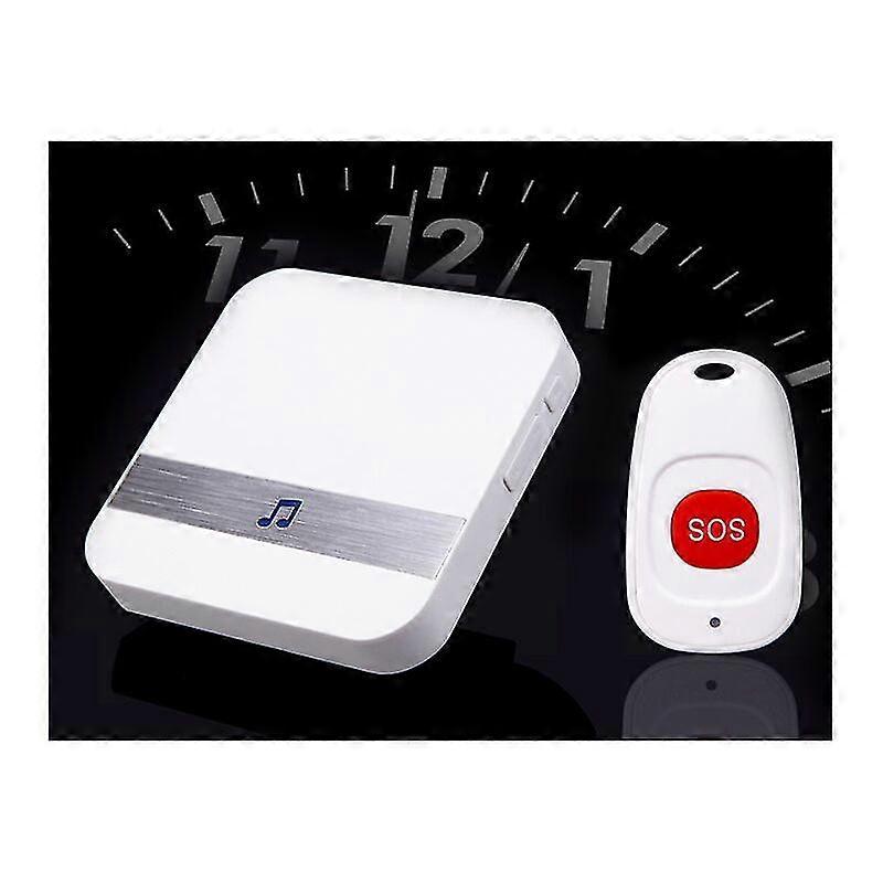 Home Alert Wireless Alarm Patient Elderly Personal Alarm System Plug Version And Emergency Call Button Pager Alarm (1 In 1)