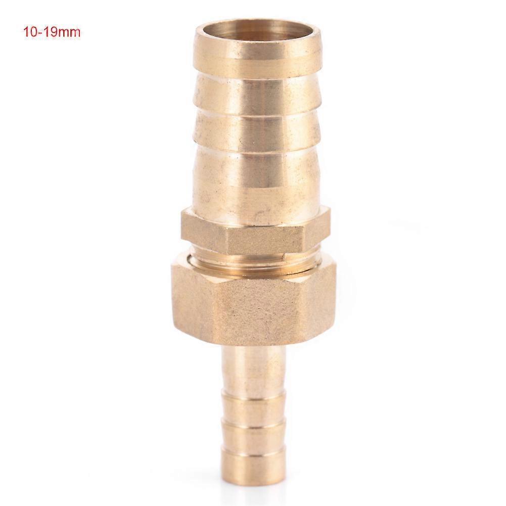 Brass Fitting Hose Barb Tail Reducer Reducing Plug Connector(10mm-19mm)
