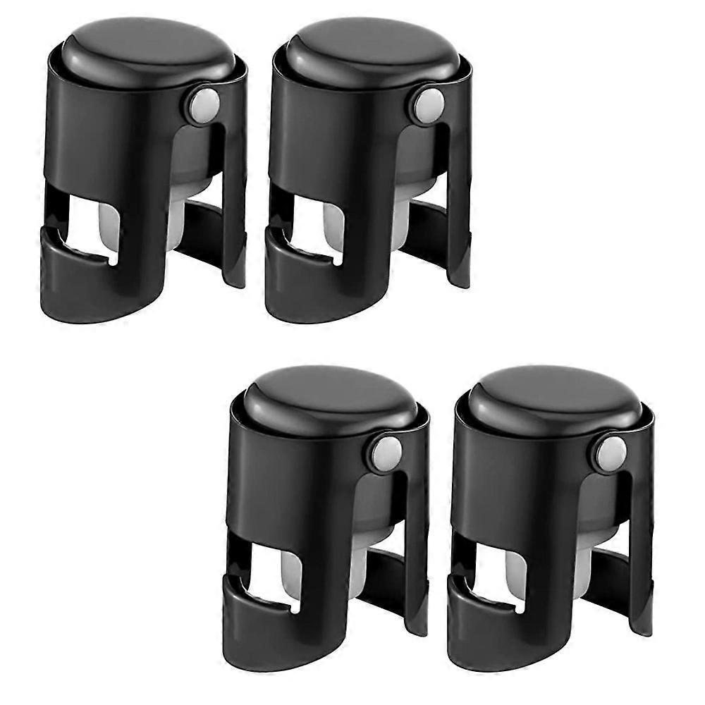4-pack champagnepropp flaskpropp för champagne vakuumförseglad vinflaskpropp