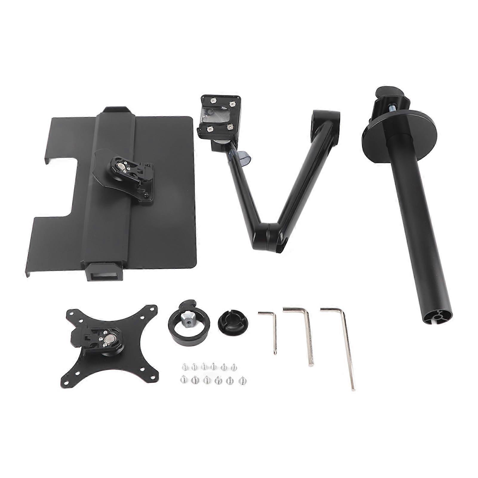 Monitor Mount OL?1S LCD Screen Dual?purpose Stand Adjustable Black Computer Holder for Office Table