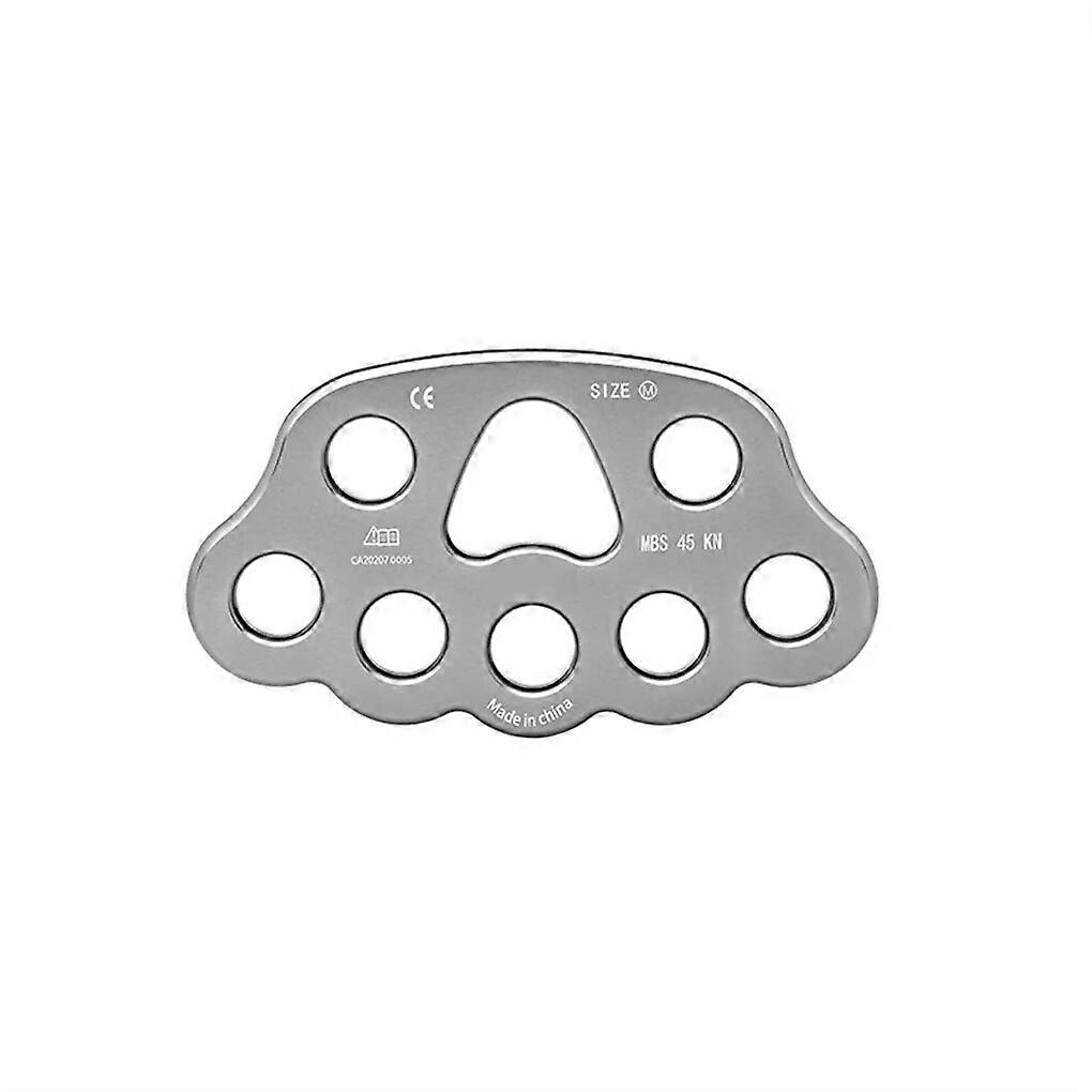 Climbing Rigging Plate Professional Outdoor Safe Mountaineering Hardware Multi-hole Anchor Point Divider Connect Gear