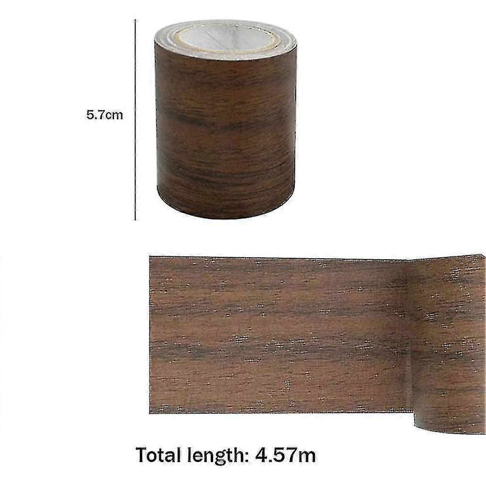 Woodgrain Tape Patch Texturerad möbeltejp Klibbighet
