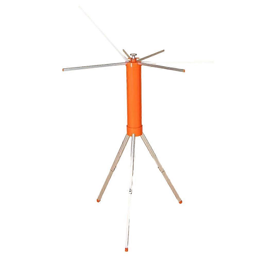 Portable Folding Clothes Drying Rack Saving Space Tripod Clothes Pole for Outdoor Travel