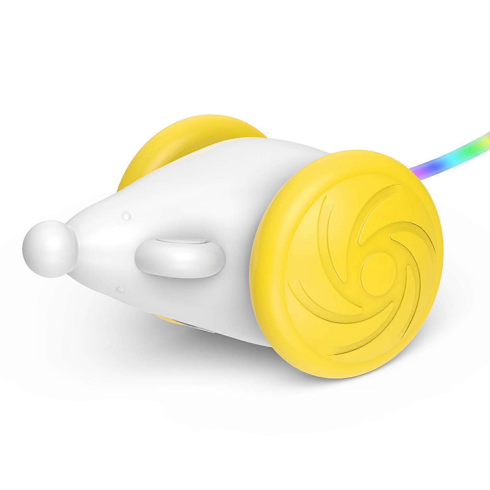 Interactive Cat Toys, Smart Electric Mouse Interactive Cat Teaser Toy Colorful for Most Cats and Kittens Indoor Exercise Toys Interactive Moving Mouse
