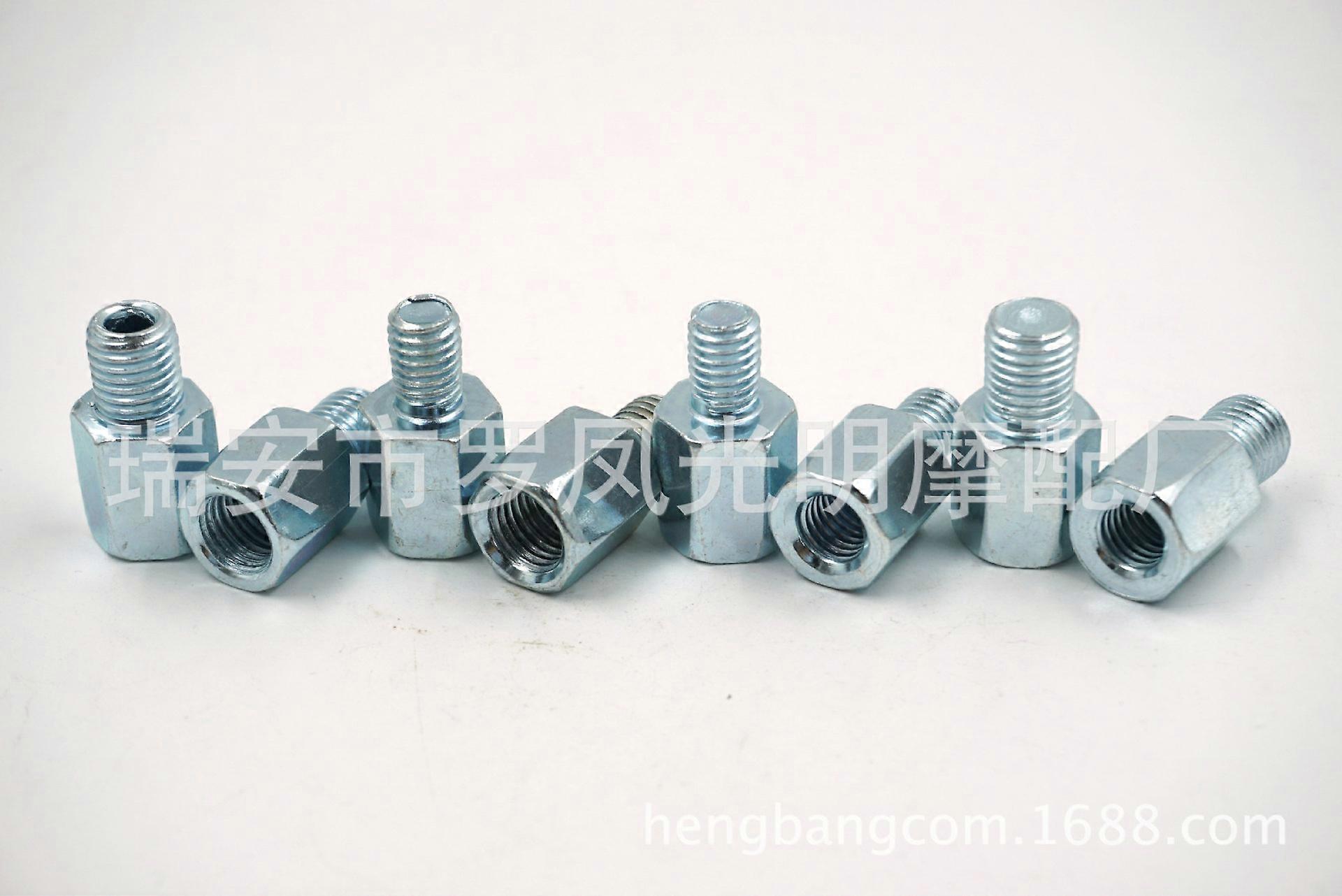 Motorcycle Electric Scooter Rearview Mirror Conversion Screw Adapter Thread 10Mm 8Mm