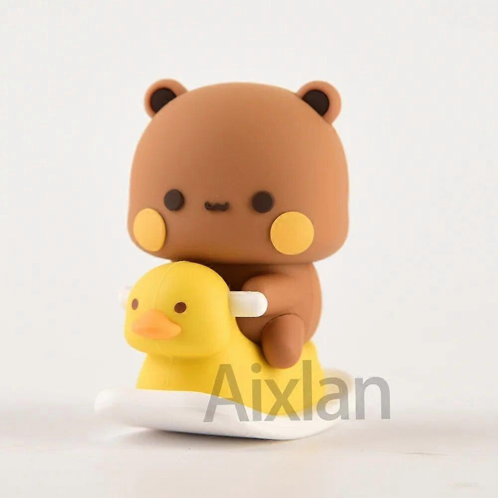 新しいブブドゥドゥパンダクマフィギュアおもちゃかわいいカワイイクマアクションおもちゃ人形収集品オーナメント誕生日クリスマスプレゼントギフト