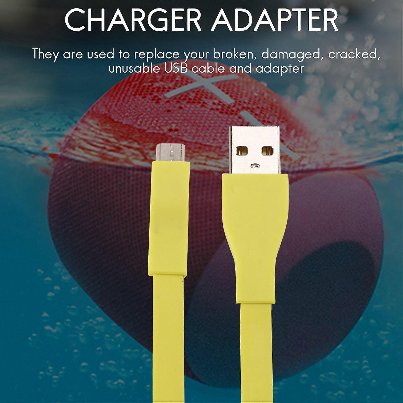 White 5V 2A Charger Adapter Cable For Logitech UE BOOM / MEGABOOM 3 Roll Speaker – Open Box