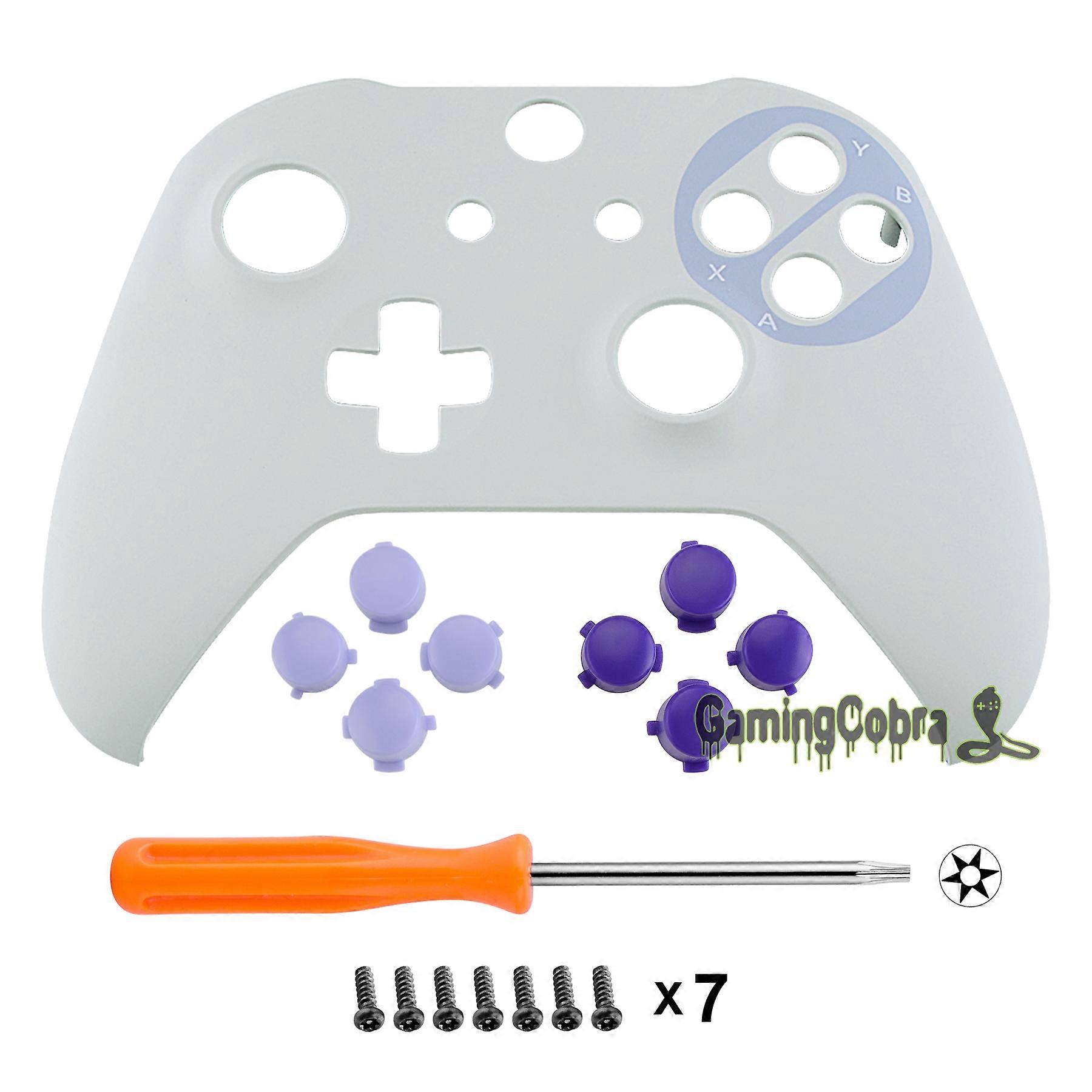 Redkid Façade avant du boîtier eXtremeRate Soft Touch avec boutons ABXY pour manette Xbox One S/X mo
