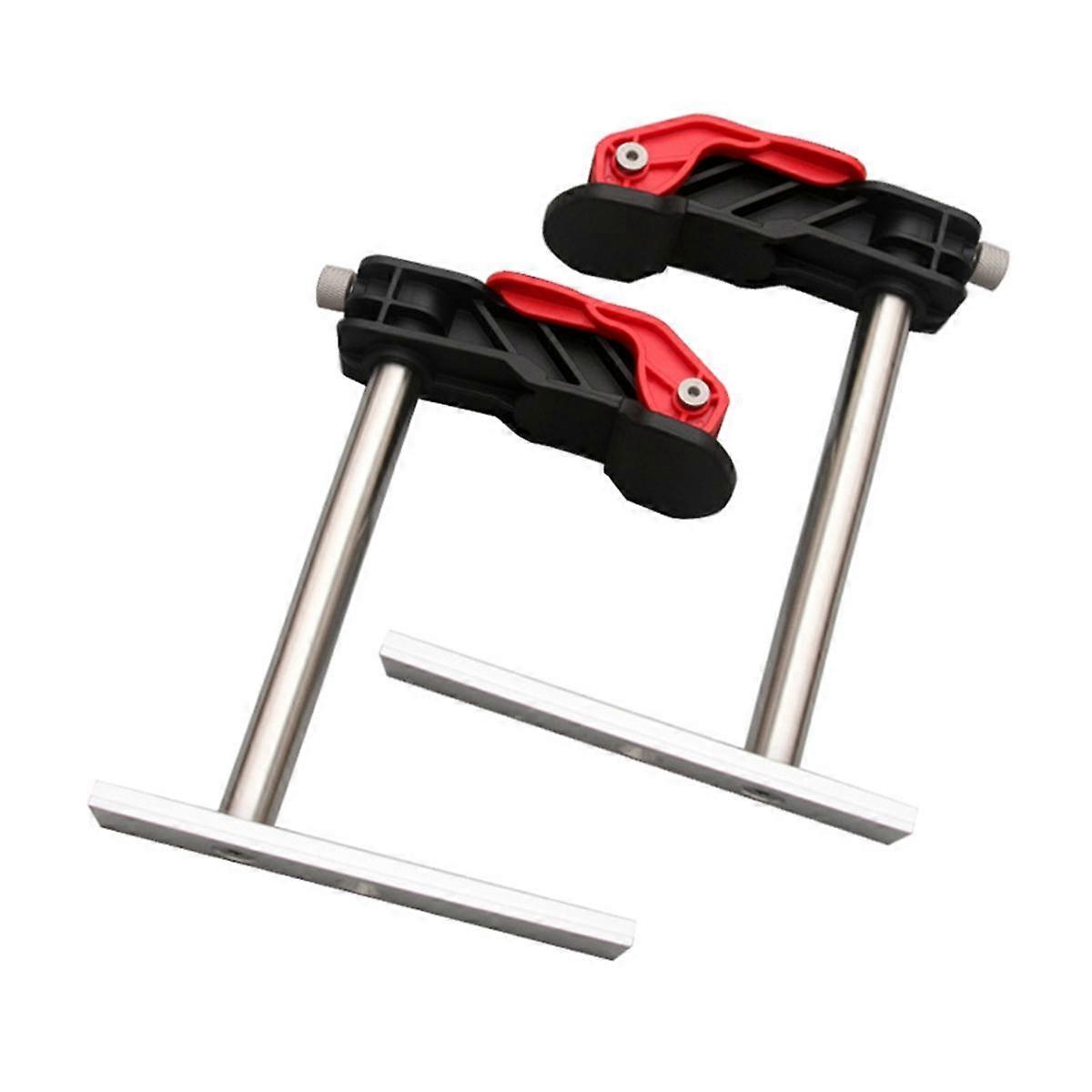 Workbench Dog Holes Quick Acting Hold Down Clamp Adjustable Fast Fixed Clip for Chute Quick Press E