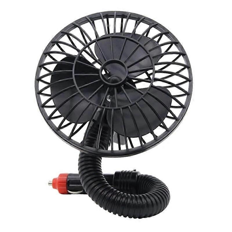 Versatile & Convenient 12V Car Fan Plug- & Play Cooling Fan Easy to Install & Use in Any Standard Power Outlet Portable
