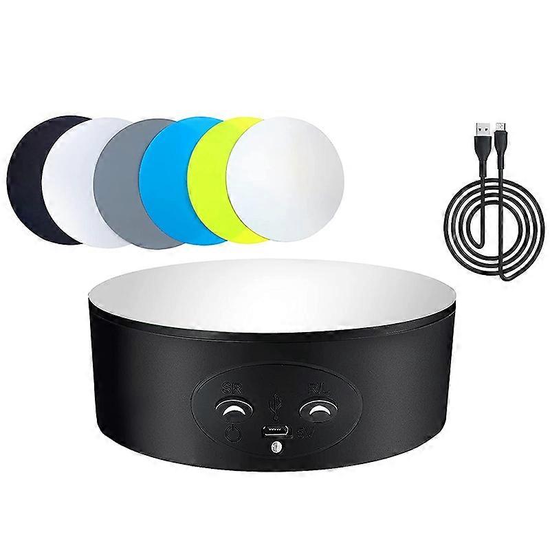 Rotating Display Stand  360 Degree Automatic Mute Spin Turntable For Photography Display Figures And Collections Display