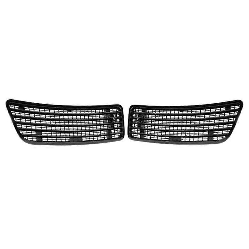 1Pair Left & Right Side Hood Upper Grill Vent for 2007-2013 MERCEDES S550 W221