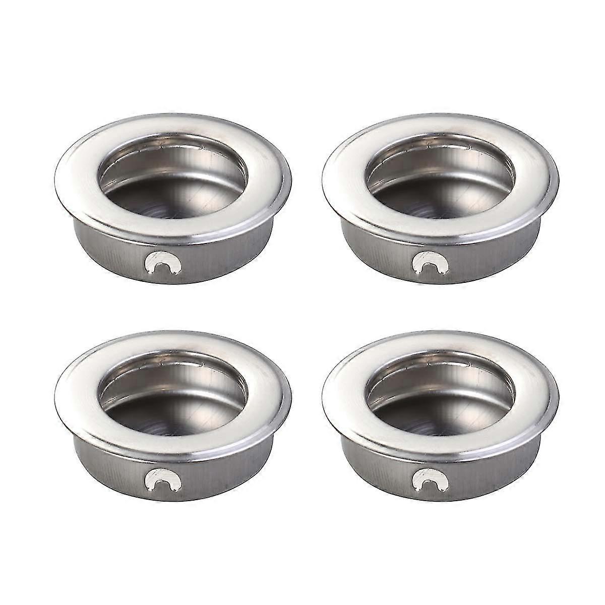 4 Pcs Agarraderas Para Gabinetes De Cocina Sash Window Handles Hidden Flush Sliding Handles Door Drawer