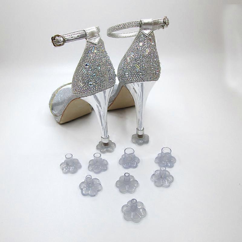 5 Pairs Of Clear High-Heeled Protection Heel Repair Cap