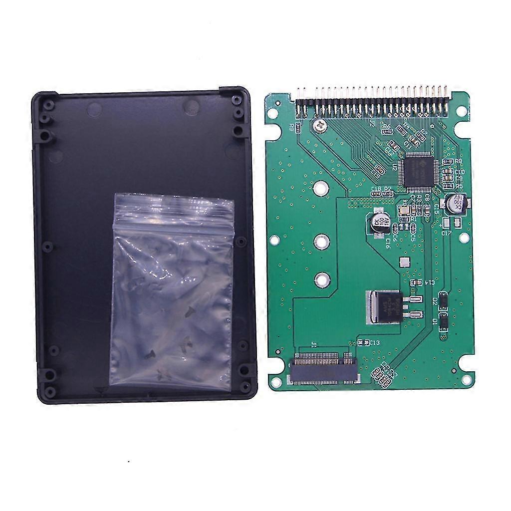 44pin Msata To 2.5" Ide Hdd Ssd Adapter Msata To Pata Converter Card And Box