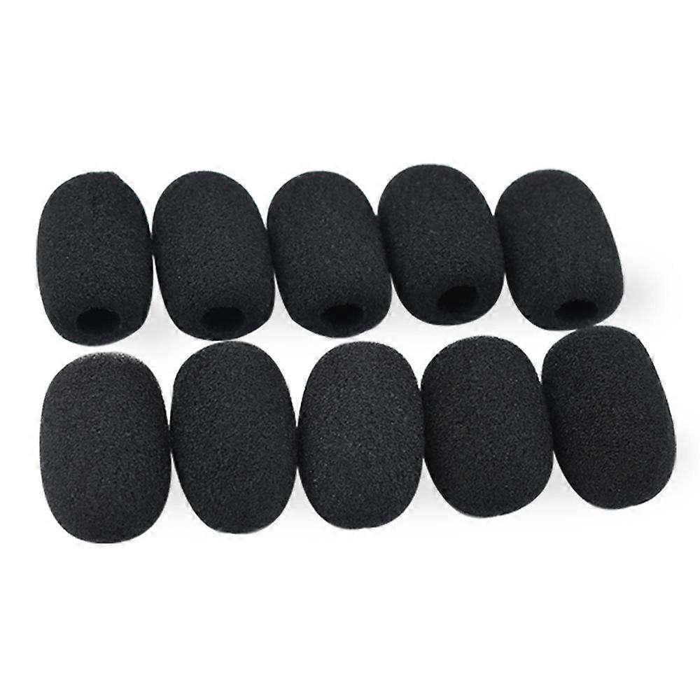 20pcs Microphone Sleeves Mini Lavalier Windshield Lapel Headphone Microphone Windshield