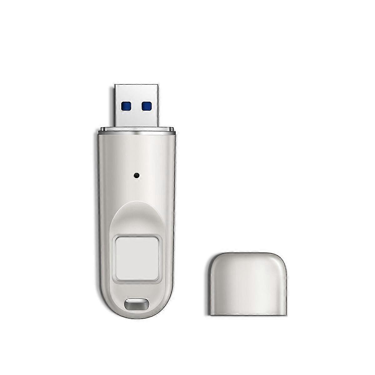 Fingerprint Encryption Usb 3.0 Flash Drive 64gb Hardware Encryption Metal Password Key Secure Pen Drive