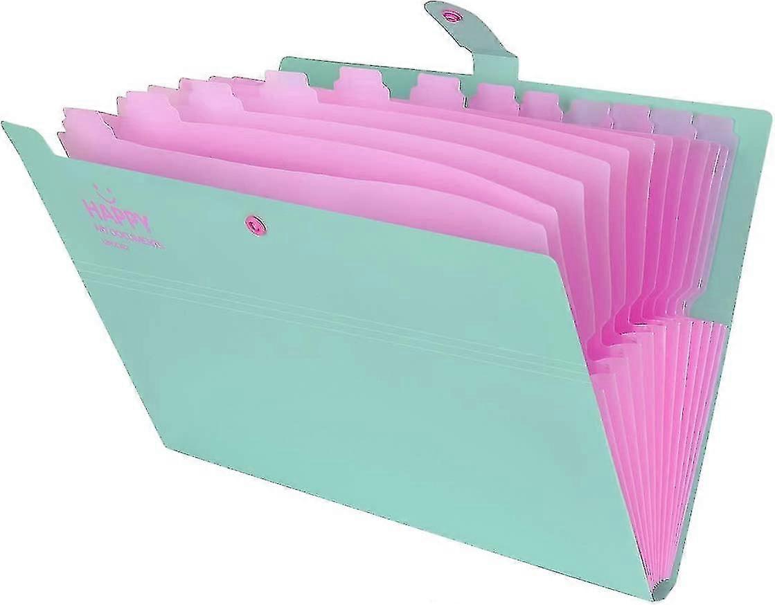 Expanding File Folder Expanding File Folder 13 Pockets Expandable Wallet Storage Box/briefcase
