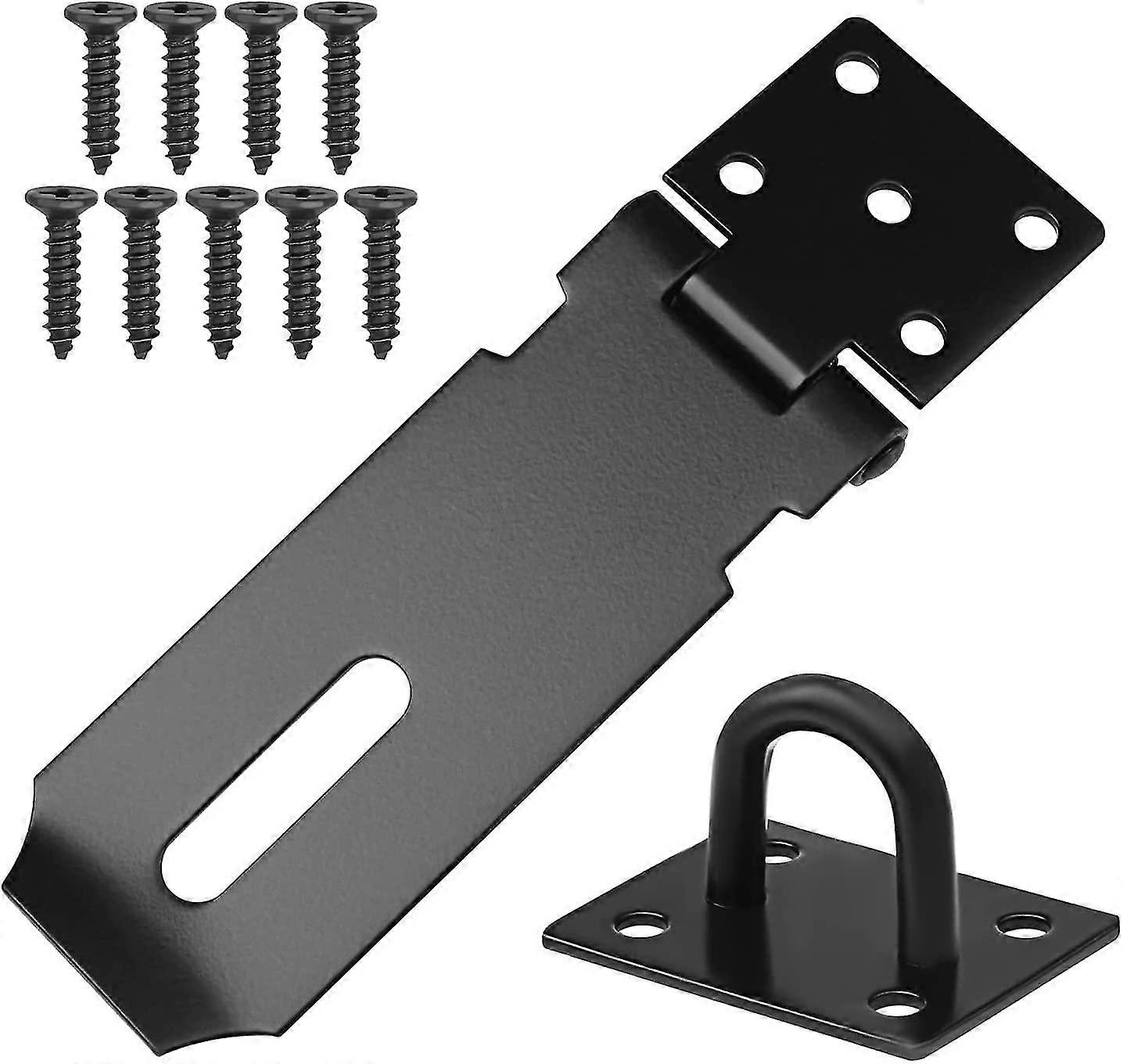 Padlock Hasp, 5 Inch Hasp & Staple Heavy Duty