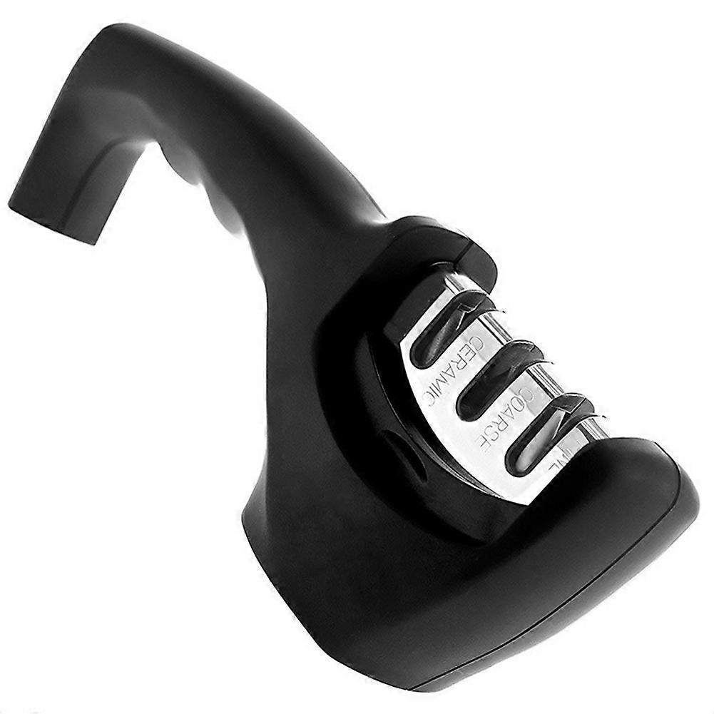 Tungsten Steel 3 Stages Knife Sharpener Grinder Sharpening Stone Kitchen Tool KAESI