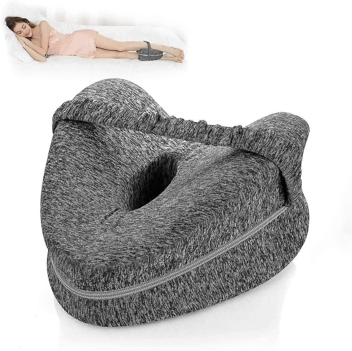 orthopedic pillow for sciatica relief (grey)