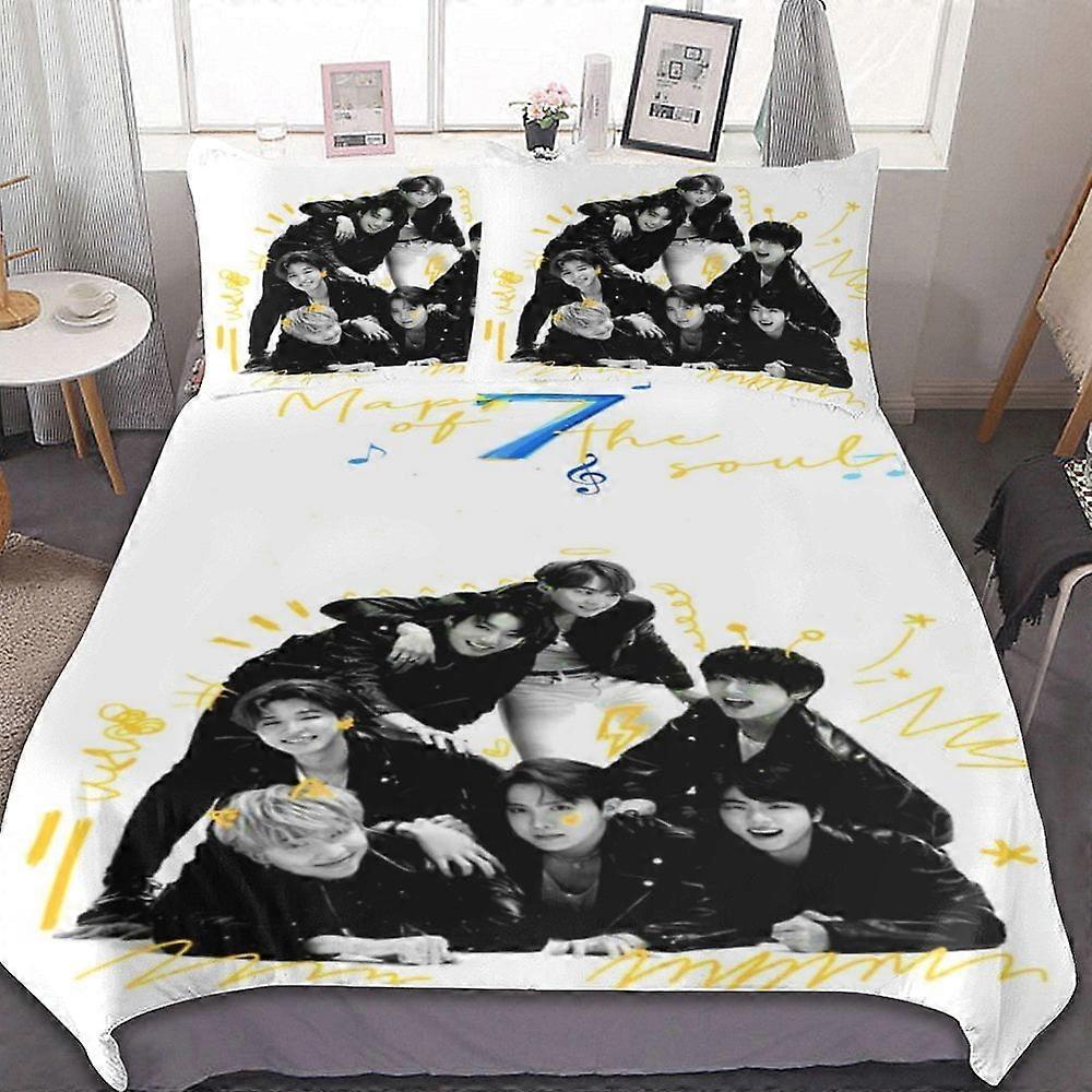 Bedding set HF293 Kpop BTS Bedding Set Twin Size,Kpop BTS Kpop BTS