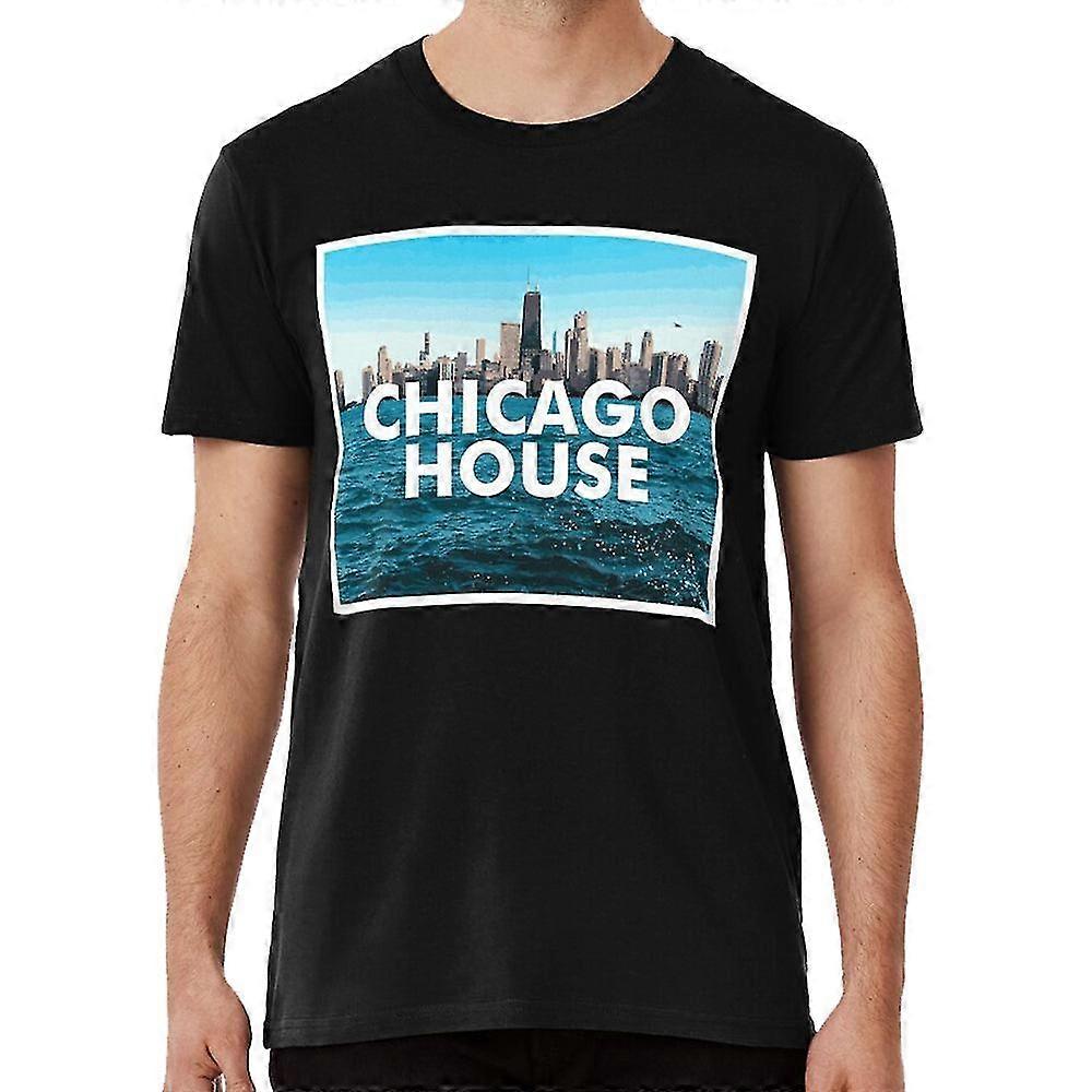 Chicago house Crew Neck Triko prmyslov