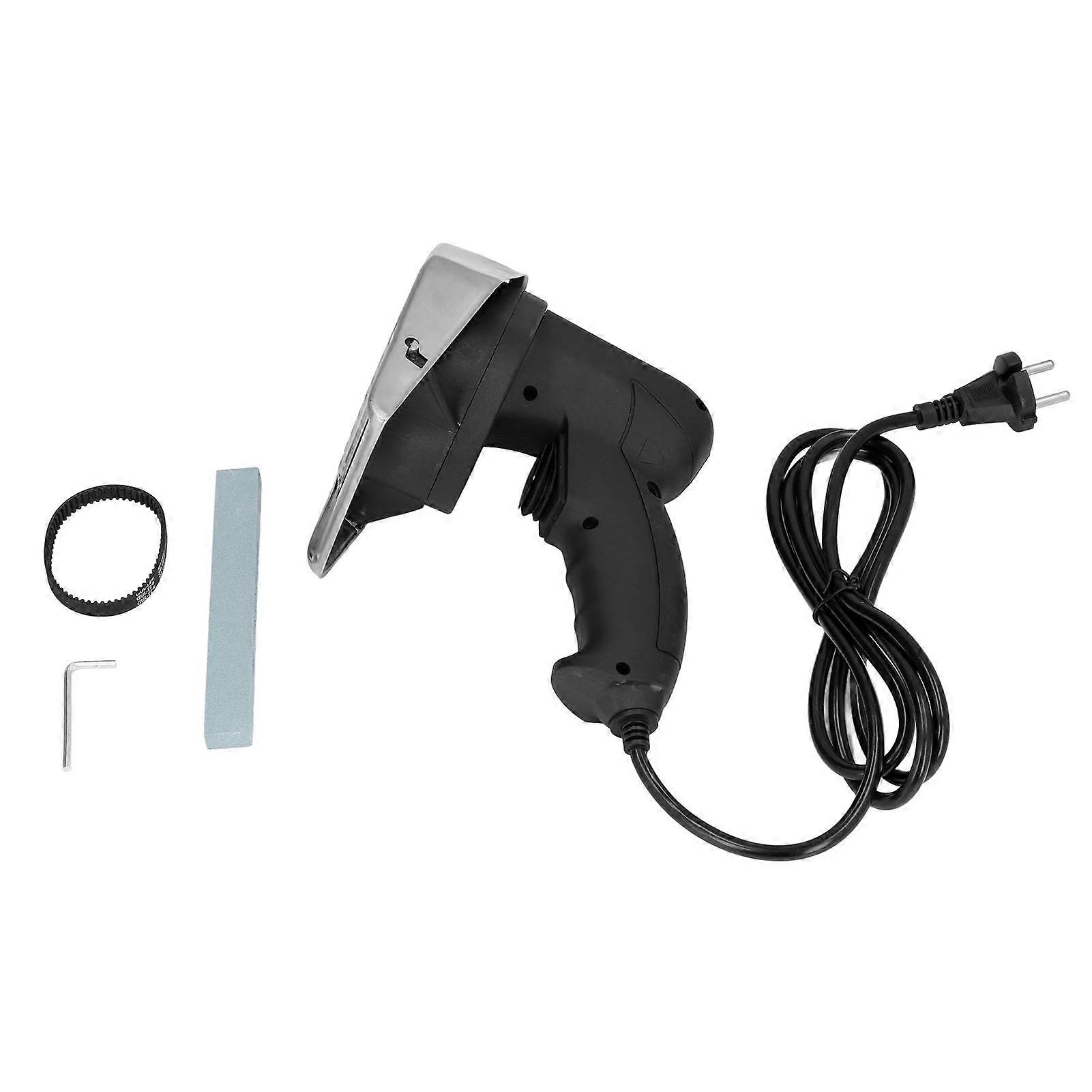 Elektrische Fleischschneidemaschine Dickeneinstellung Handheld Elektrischer Fleischrasierer Cutter Schneidemesser 220240V (YMCAT)