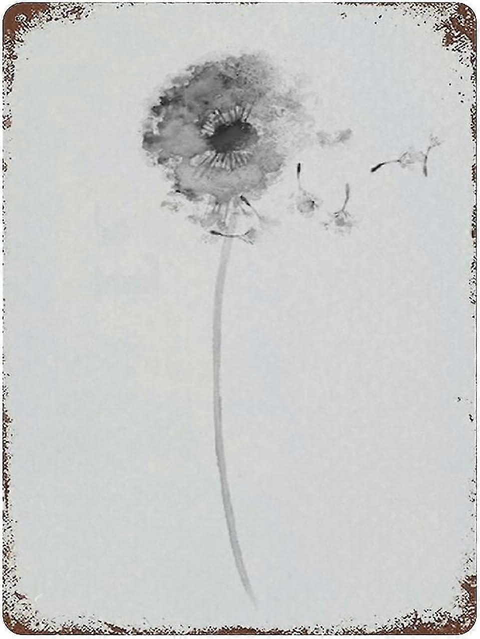 Placa de Metal Floral Suculenta Buquê Vintage Cartaz de Lata Placa de Metal 8x12 Polegadas OU 12x16 Polegadas Modo 2