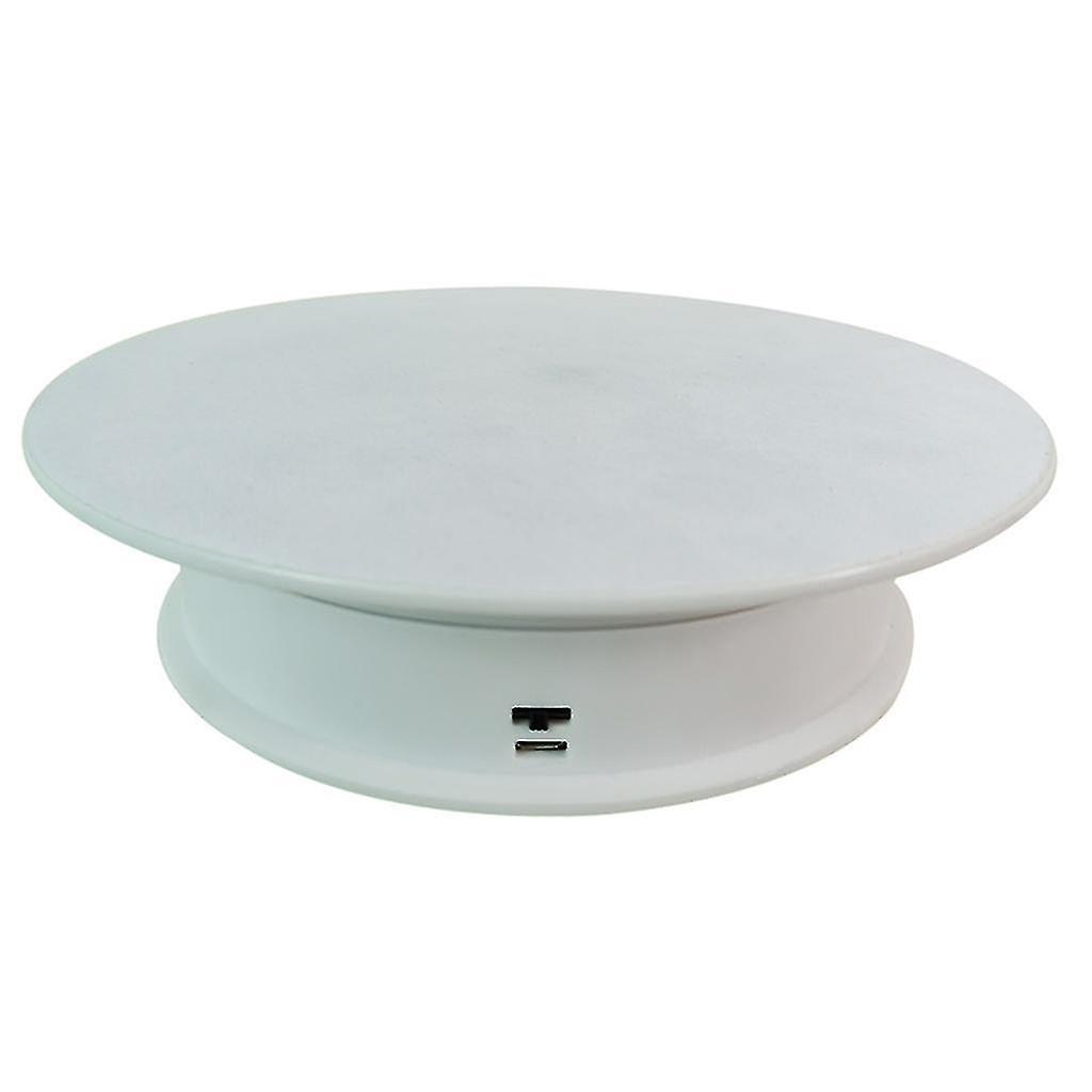2 vitesses Support d’affichage de table tournante électrique Silencieux Rotatif Table Montre Bijoux