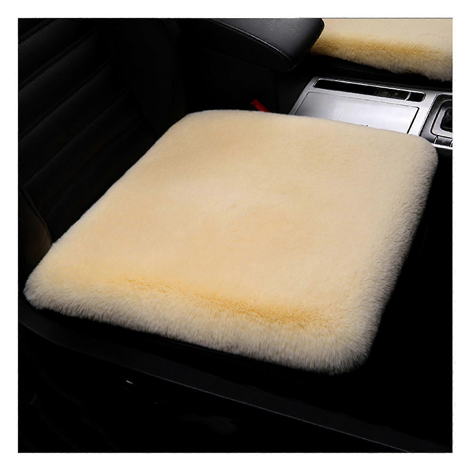 Plush Car Seat Cushion Imitation Rabbit Plush Seat Warming Cushion For Winter