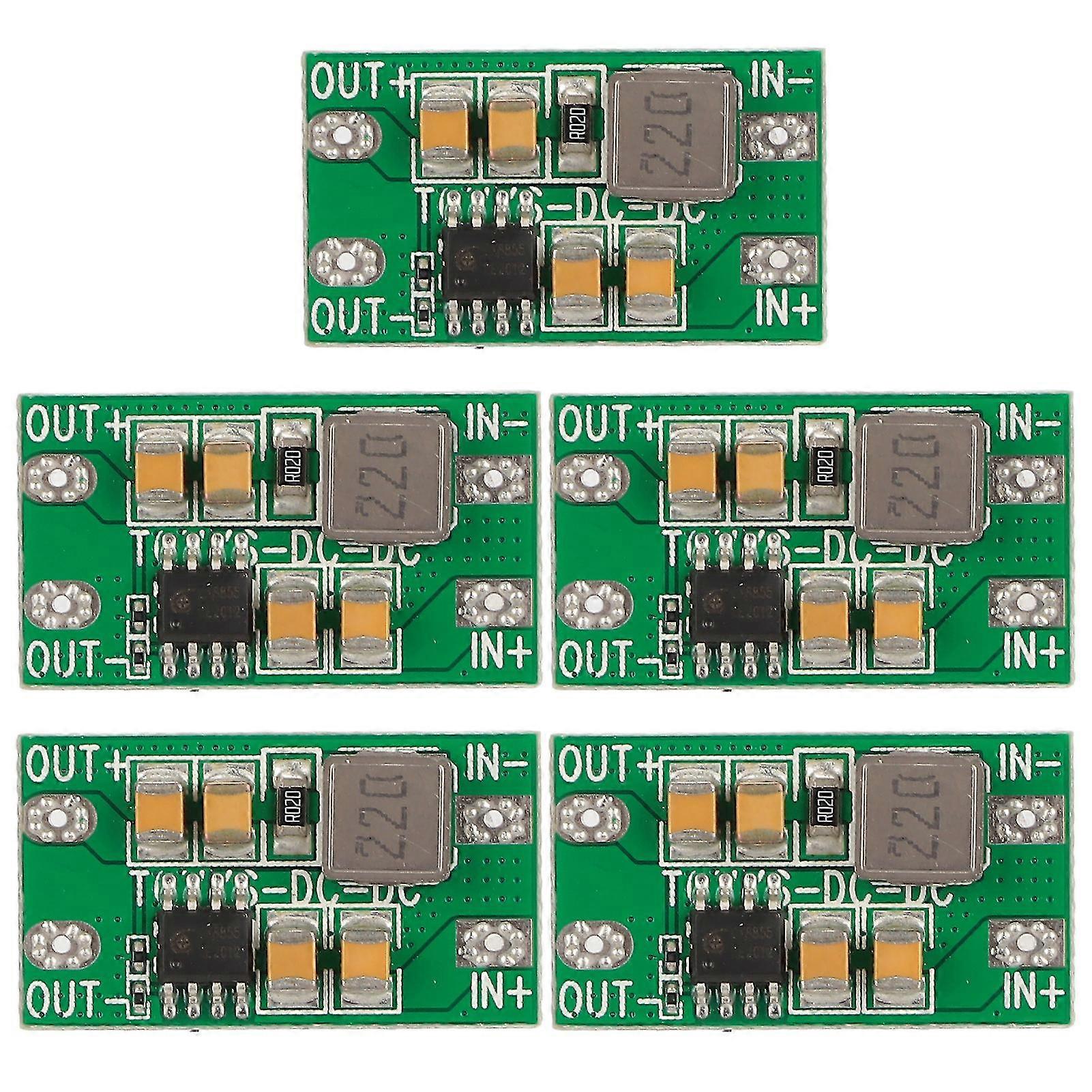 5PCS High Efficiency DC to DC Buck Module Converter for Computers (12V to 24V to 9V2A)