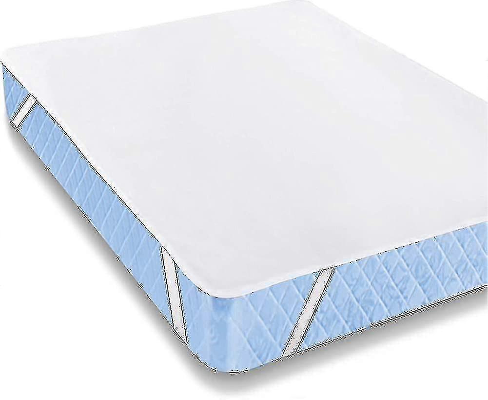 Waterproof Breathable Mattress Protector 120 x 200 cm Antimite Mattress Topper
